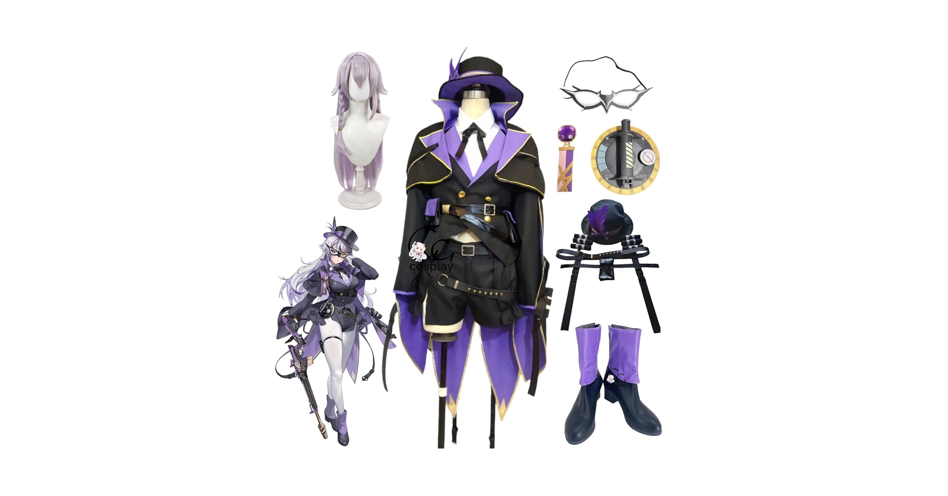 Amazon.co.jp: GGcosplay 勝利の女神：NIKKE ニケ ファントム